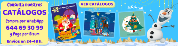Los mejores juguetes - Catálogo juguetes - Escuin Toys - Catálogos Navidad - Compra online - Envíos rápidos - Compra por WhatsApp - Pago por bizum