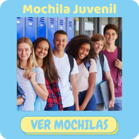 Mochilas Juveniles, urbanas y para adolescentes en Escuin