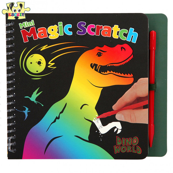 Bloc Dino World Mini Magic Scratch