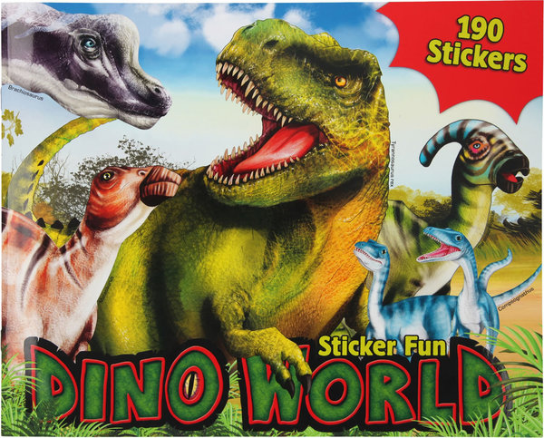 Sticker Fun Dino World