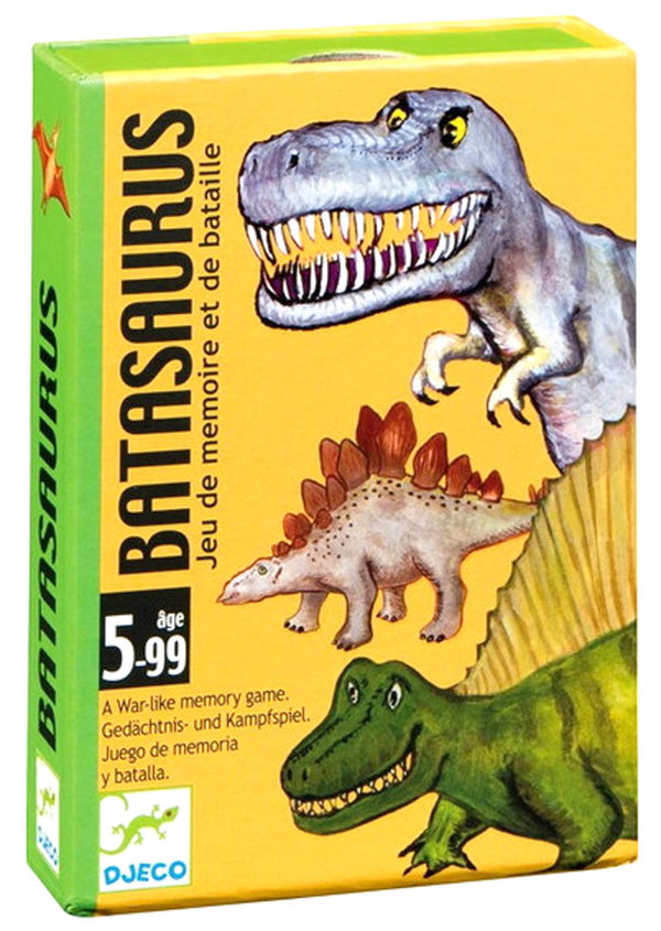 Cartas Djeco Batasaurus de memoria y batalla