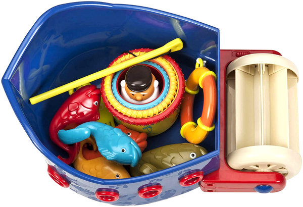 Barco con juguetes baño Fish & Splish B Toys