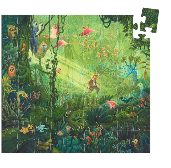Puzzle Djeco En la Selva de 54 piezas
