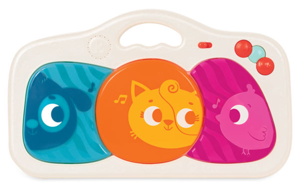 Panel Piano Animales Musical Party Pad de B Toys