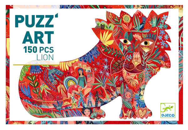 ---DESCATALOGADO - Puzzle Djeco Puzz'Art León 150 piezas