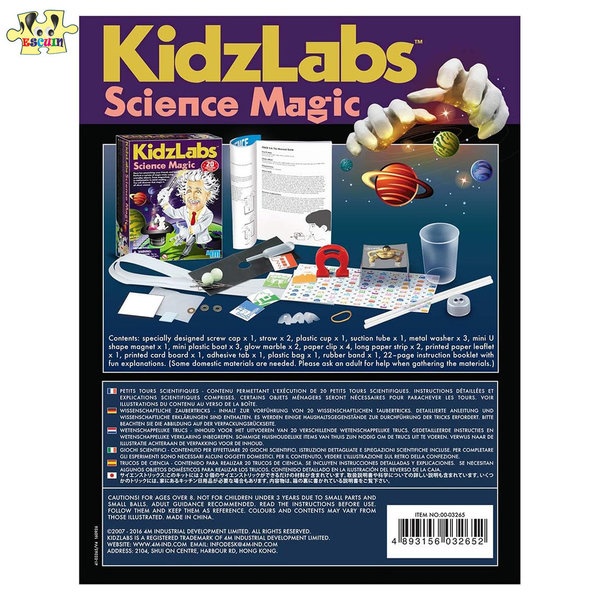 Kit de Ciencia Mágica Kidz Labs 4M