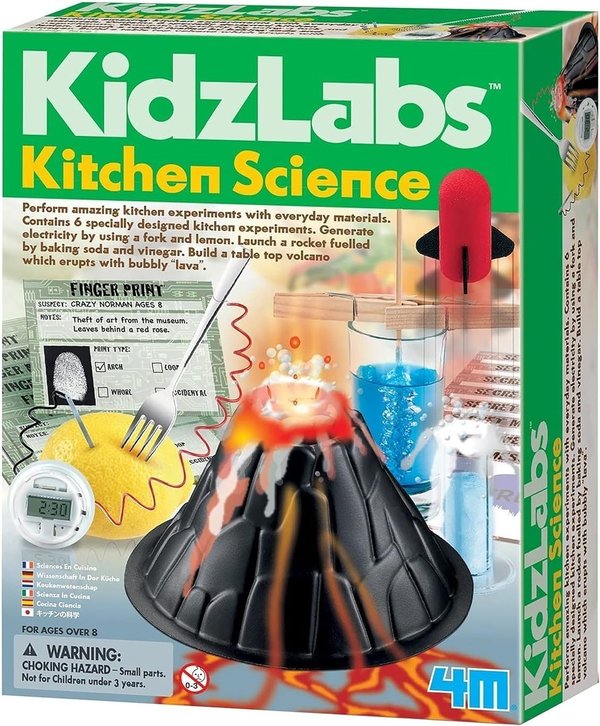 Kit de Ciencia en la Cocina Kidz Labs 4M