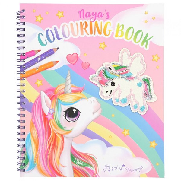 Libreta colorear Unicornios Naya's Colouring Book