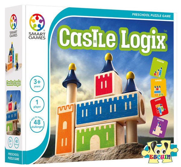 Juego Lógica madera Castle Logix Smart Games