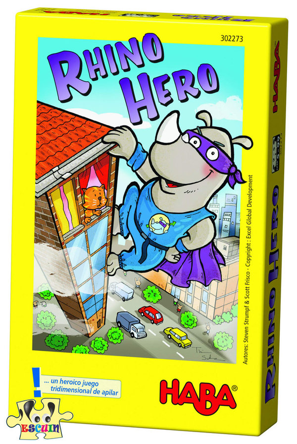 Juego habilidad Rhino Hero Haba