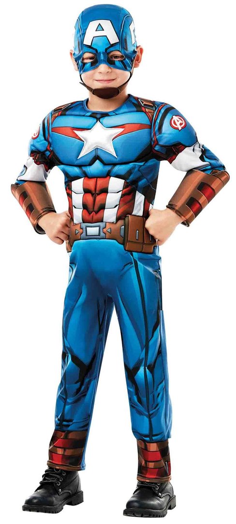 Disfraz Capitán América Deluxe Marvel Rubie's