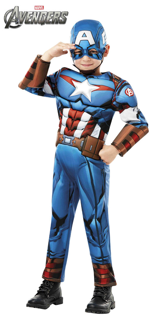 Disfraz Capitán América Deluxe Marvel Rubie's