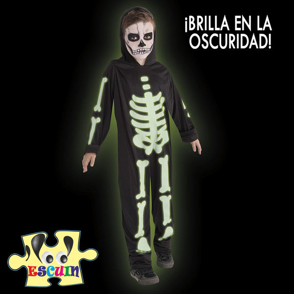 Disfraz Esqueleto Skeleto Glow in Dark