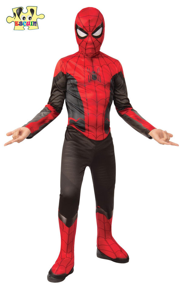 Disfraz Spider-Man Negro/Rojo Marvel